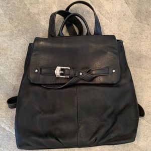 Aimee Kestenberg Black Leather Backpack